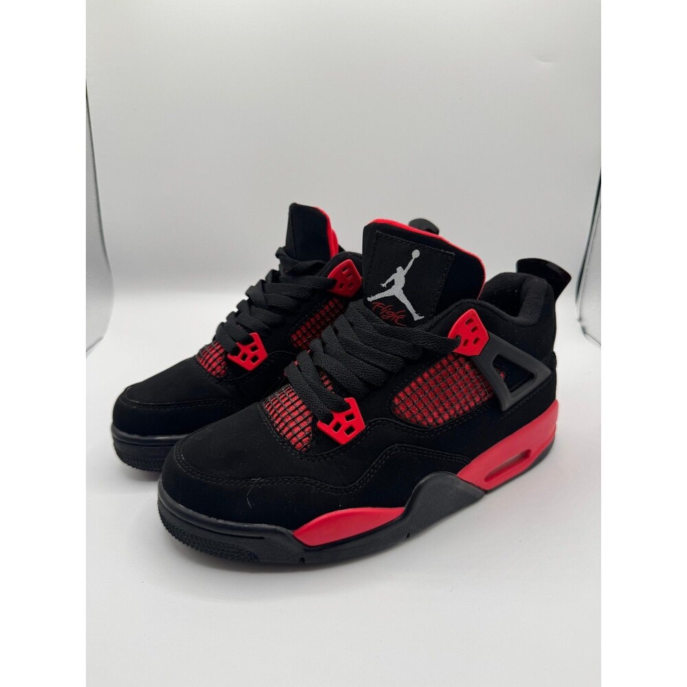 Size 8 - Nike Air Jordan 4 Retro GS Red Thunder Men's Shoes